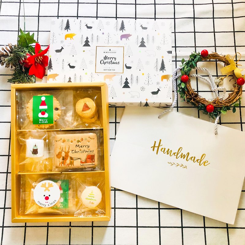 [Christmas] Christmas exchange gifts on the L size (boss made a mistake before buying it) - Handmade Cookies - Fresh Ingredients 