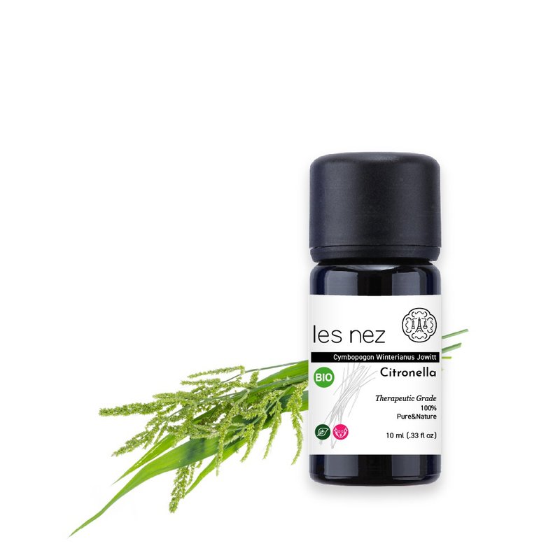 【Les nez 香鼻子】天然單方爪哇香茅精油 10ML - 香氛/精油/擴香 - 精油 黑色