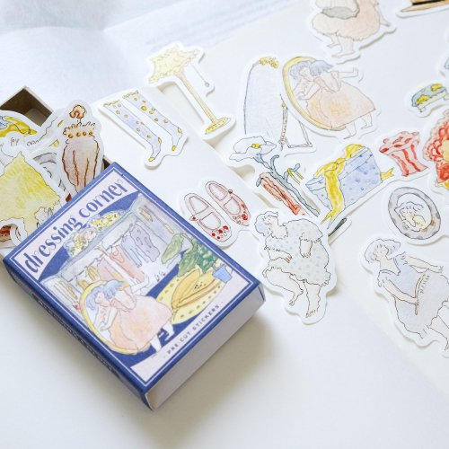 Sticker Flakes - Passers-by - Matchbox  Kawaii Planner Stickers Die Cut -  Shop dodolulu Stickers - Pinkoi