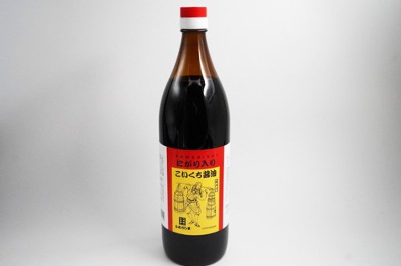 にがり入こいくち醤油 900ml - ソース・調味料 - その他の素材 