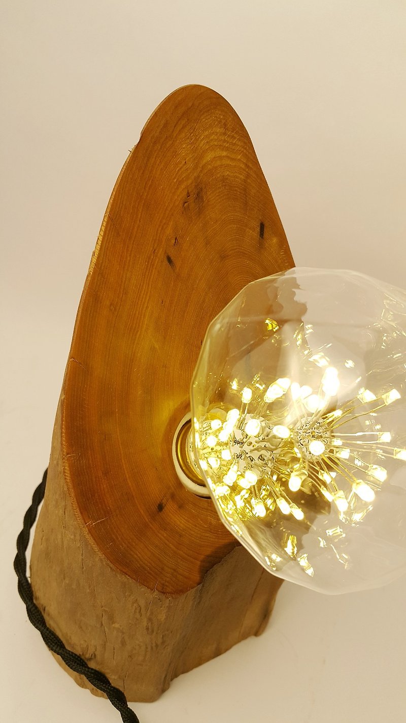 "CL Studio" [have a low-key Nordic wood texture wind Xiao Phoebe lampholder] / S-174 - Lighting - Wood 