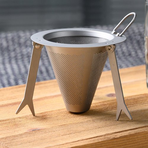 Vargo 【美國 Vargo】Titanium Travel Coffee Filter 咖啡濾網 #T474