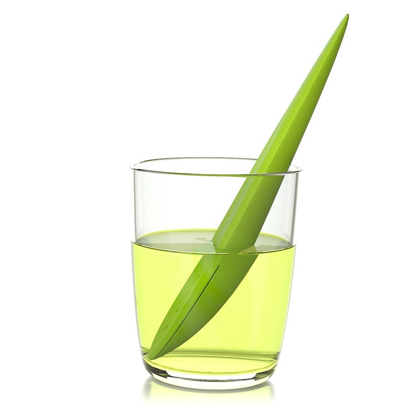 REVO. 2-in-1 bamboo fiber tea scoop & infuser | bio-degradable - ถ้วย - วัสดุอีโค สีเขียว