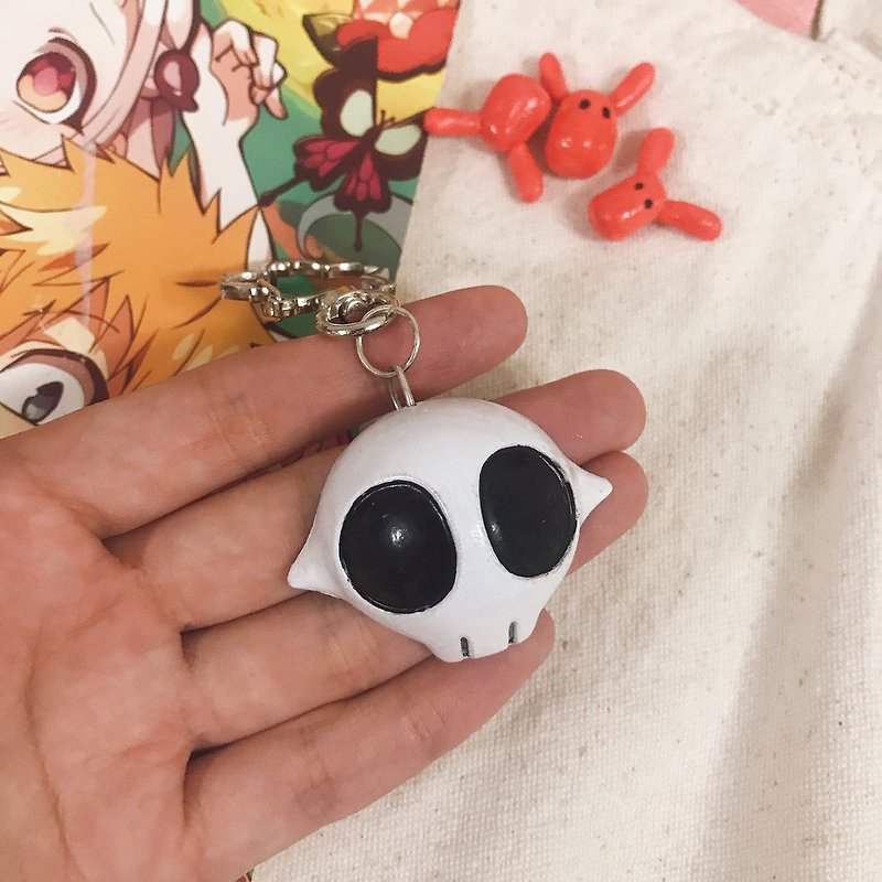 Nene Yashiro Resin Skull Keychain Accessory Anime Toilet bound Hanako kun Gift - ที่ห้อยกุญแจ - เรซิน 