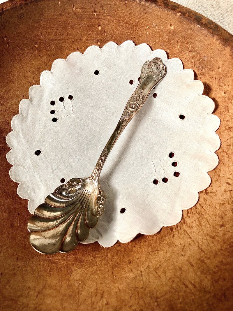 百年古董 1900年美國Royal Plate Co.製鍍銀湯匙 - 擺飾/家飾品 - 銀 