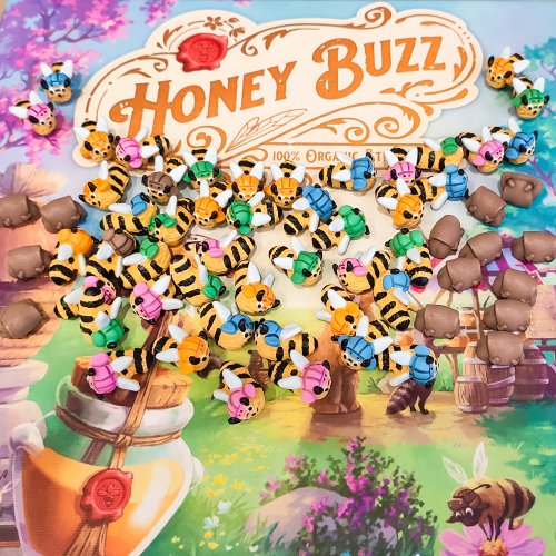 Holy Tokens 與 Honey Buzz 棋盤遊戲相容的豪華資源代幣