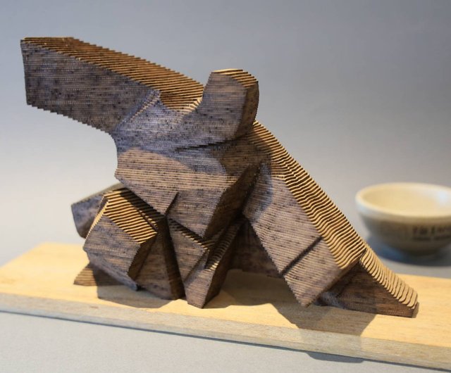 Code Statue】太極疊疊樂立體拼圖單鞭下勢朱銘美術館聯名款數字雕像