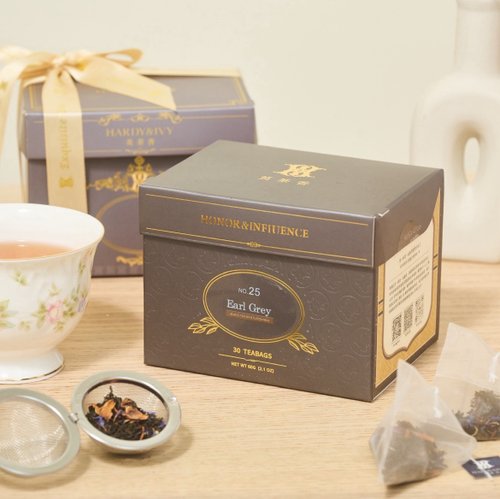 英茶香 NO.25 經典伯爵紅茶盒 (25入/盒) 三角茶包