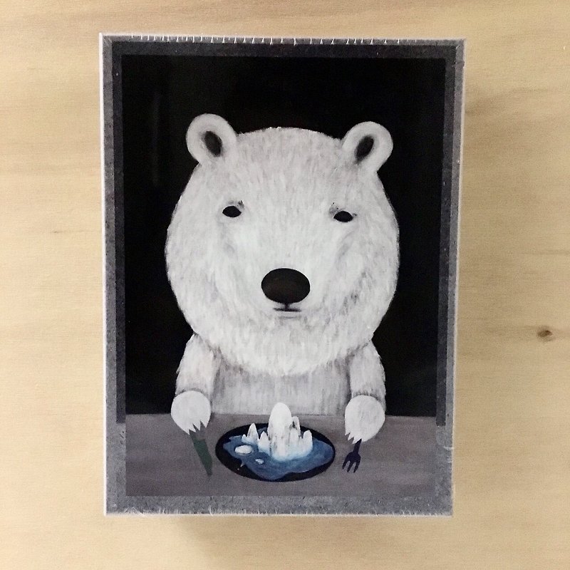 emmaAparty illustration puzzle: polar bear (520 pieces) - เกมปริศนา - กระดาษ 
