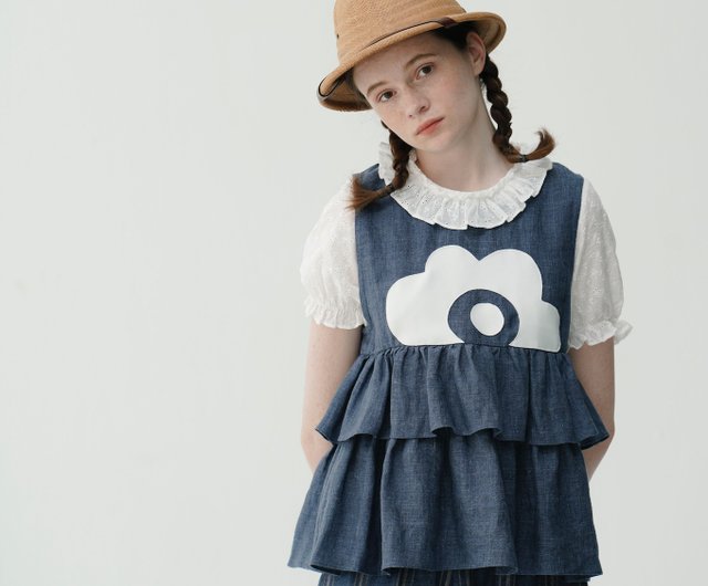 Flower vest top Clearance