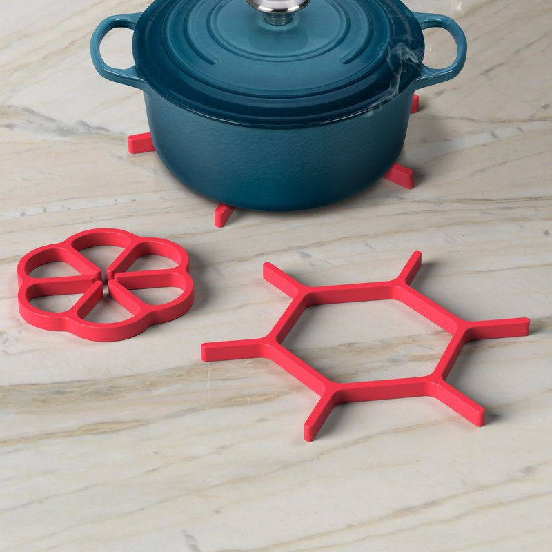 kool - inside out silicone trivet - เครื่องครัว - ซิลิคอน 