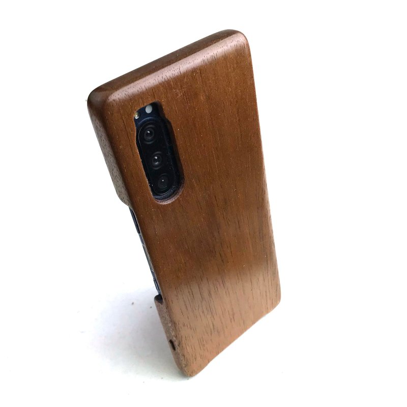 [Made to order] Achievements and secure support XPERIA 5 exclusive custom-made wooden case - เคส/ซองมือถือ - ไม้ 