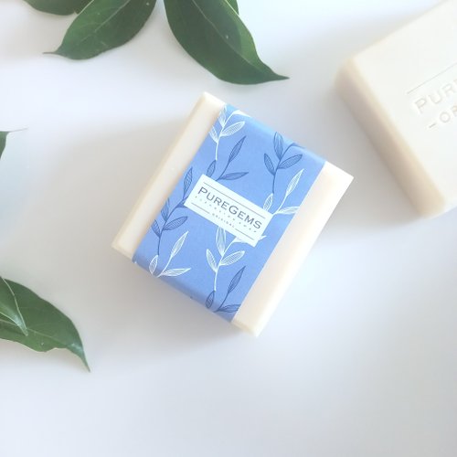 PUREGEMS Cleansing Soap PUREGEMS 。牛樟葉。絲柏 迷迭香。手工皂 (單入或多入可選)