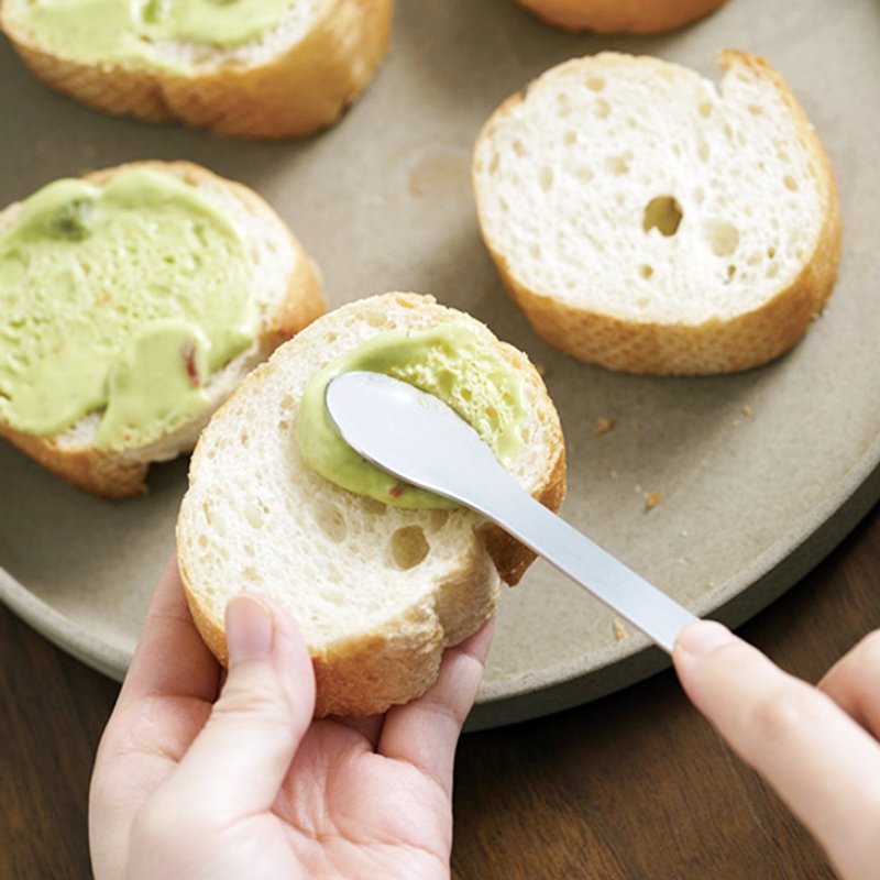 家事問屋日本製不鏽鋼瓶罐用長柄抹匙 - 廚具 - 不鏽鋼 銀色