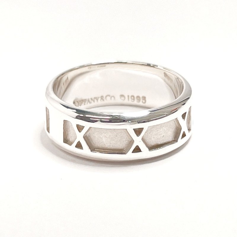 【日本直送 中古美品】10.5号 ティファニー TIFFANY&Co. リング・指輪 アトラス シルバー925 アクセサリー - 戒指 - 純銀 銀色