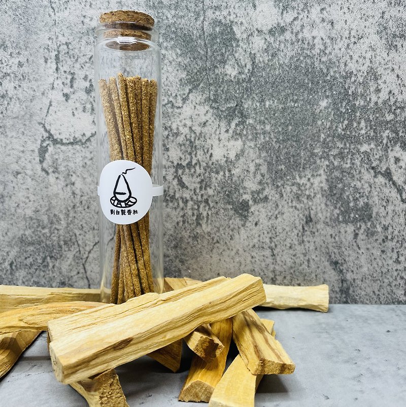 Handmade Peruvian Sacred Wood Bamboo Incense - Fragrances - Plants & Flowers White