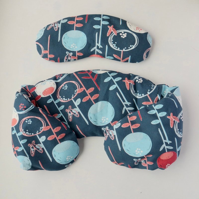 【藍田生玉】肩頸用草本熱敷墊 溫敷舒眠眼罩 微波加熱 - 其他 - 棉．麻 