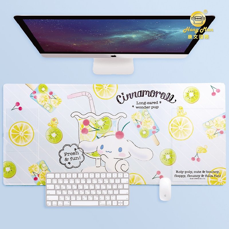Sanrio Series Big-Eared Dog Xina Multifunctional Leather Mouse Pad CN - Other - Plastic 