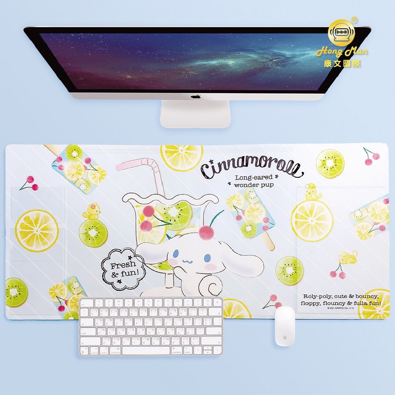 Sanrio Series Big-Eared Dog Xina Multifunctional Leather Mouse Pad CN - อื่นๆ - พลาสติก 