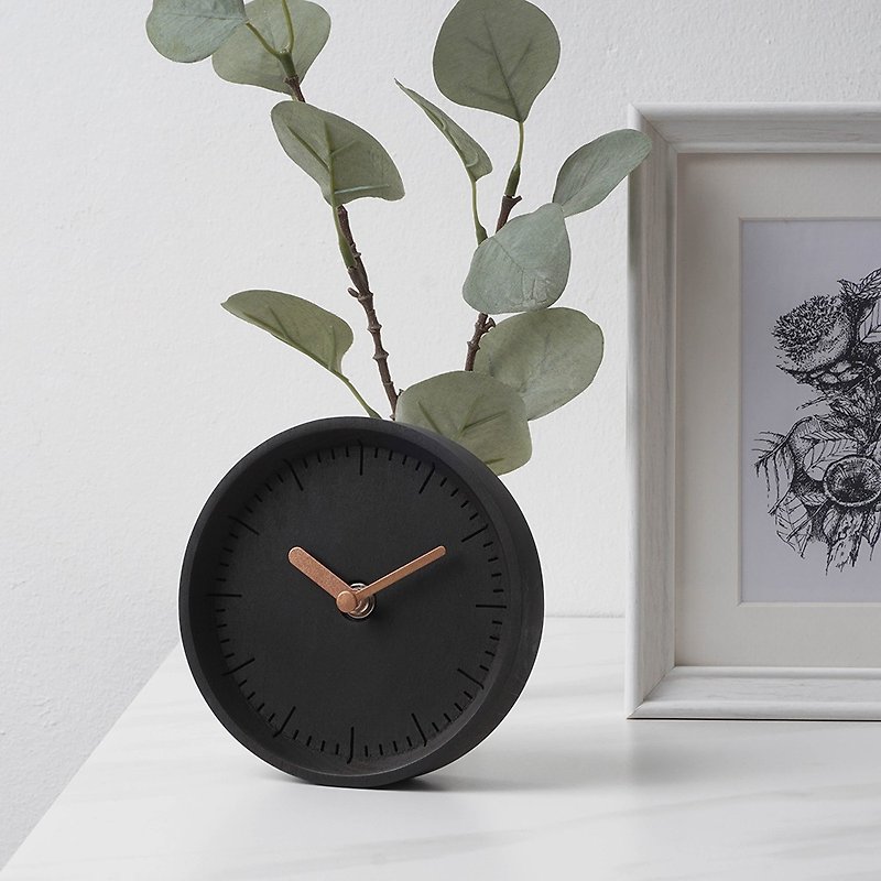 Pana Objects Break Time-Clock - Clocks - Wood Brown