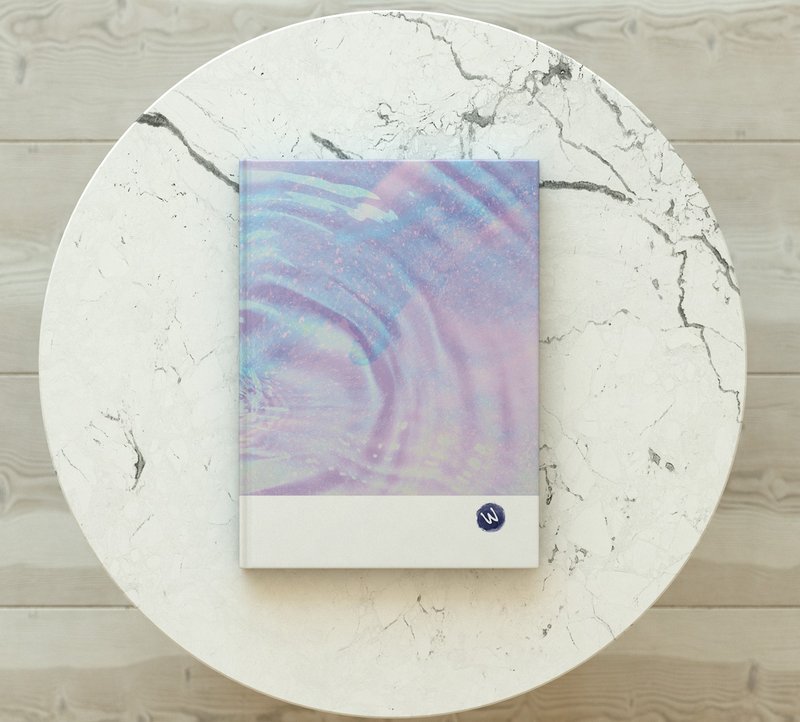 洛可可草莓 WELKIN手創_手工書/筆記本/手帳/日記本-紫色魔幻 - 筆記本/手帳 - 紙 