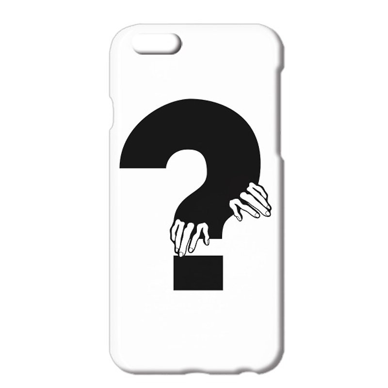 [IPhone Case] Mystery / white - เคส/ซองมือถือ - พลาสติก ขาว