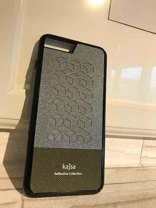 kajsa iPhone 7 / iPhone 7 plus 立方體系列單蓋手機保護殼（橄欖）