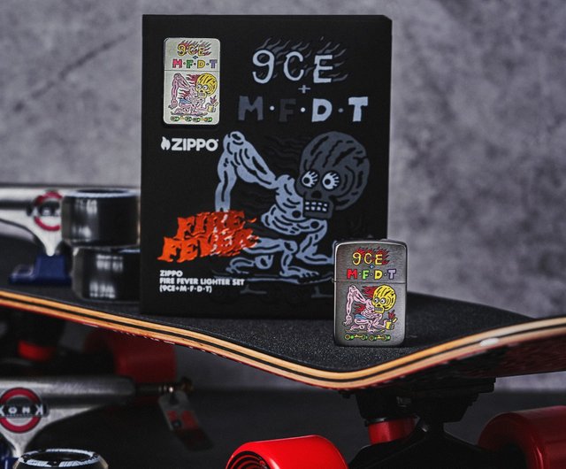 Zippo スケートボードデザイン ライター