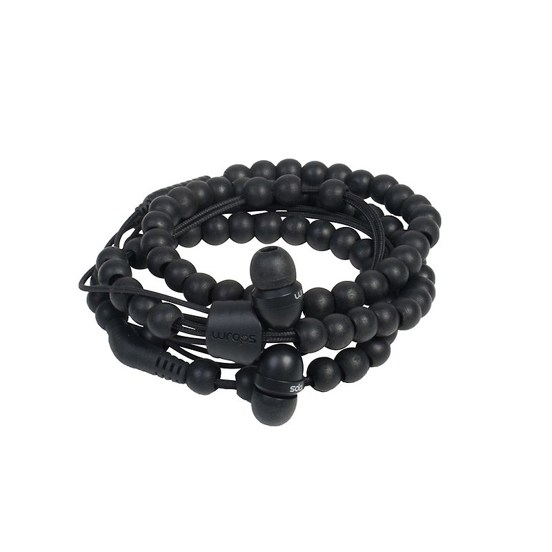 Britain Wraps [Natural] fashion bracelet natural system logs headset black 5060382793414 - หูฟัง - ไม้ สีดำ