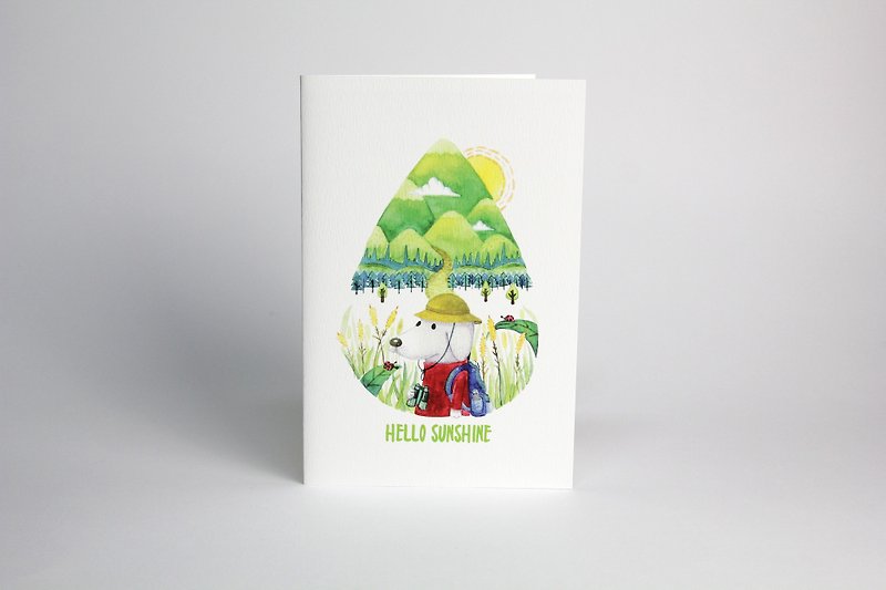 Hello Sunshine Graduation Gift/Universal Card/Blessing Card/Birthday Card/Thank You Card - การ์ด/โปสการ์ด - กระดาษ 