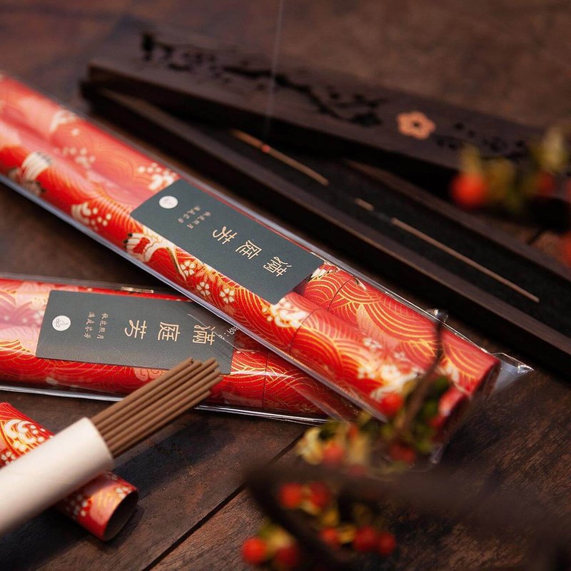 【秋限定新商品】マンティンファン-沈香香|チューブ2本、300本1セット| 5個買うと1個無料 - アロマ・線香 - 木製 ブラウン