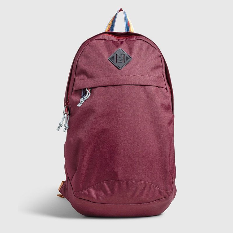 United by blue 15L Commuter Backpack 防潑水後背包 深紫紅 - 電腦包/筆電包 - 尼龍 紫色
