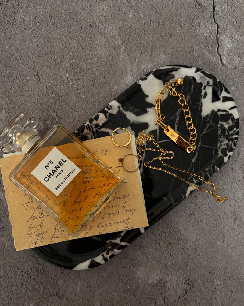 SS&CO | 義大利寶格麗黑奢石盤 - 擺飾/家飾品 - 石頭 黑色