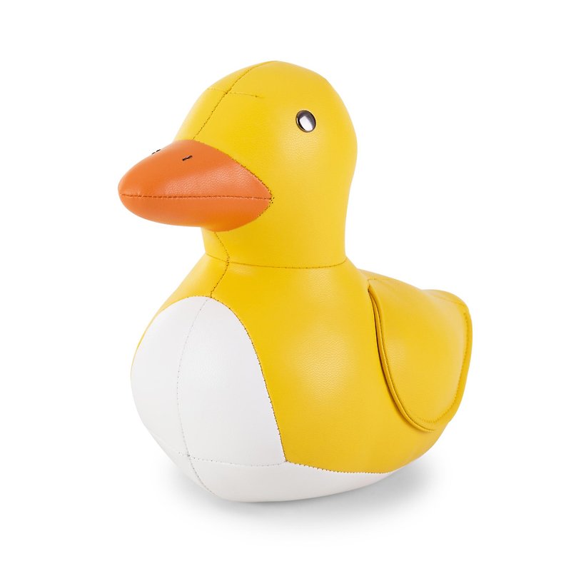 Zuny - Duck - Bookend - Items for Display - Faux Leather Multicolor