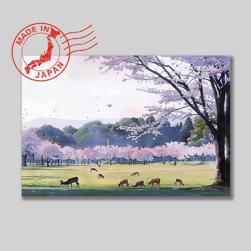 Japanese Scenic Postcard – Nara Park | Gifting & Decor - Cards & Postcards - Paper 