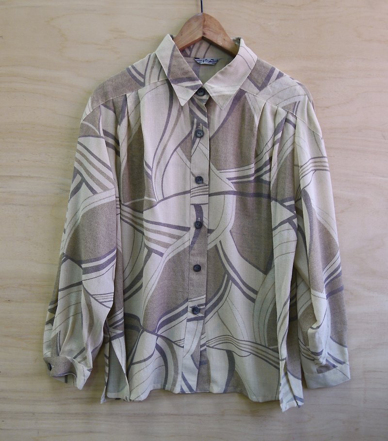 FOAK Teddy Chestnut Long Sleeve Shirt - Women's Shirts - Polyester Brown