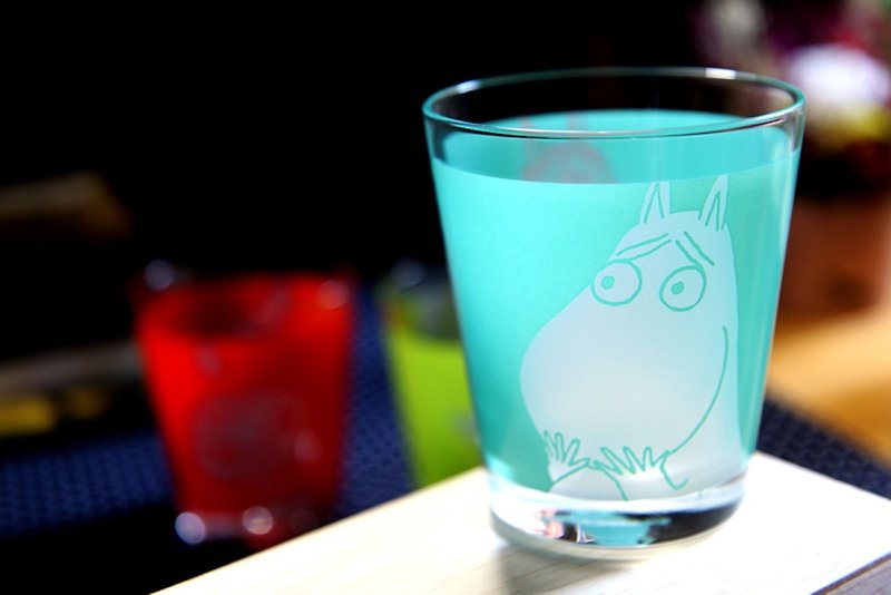 MOOMIN 噜噜米-expression series 1 into the glass (glutinous rice) - แก้ว - แก้ว 