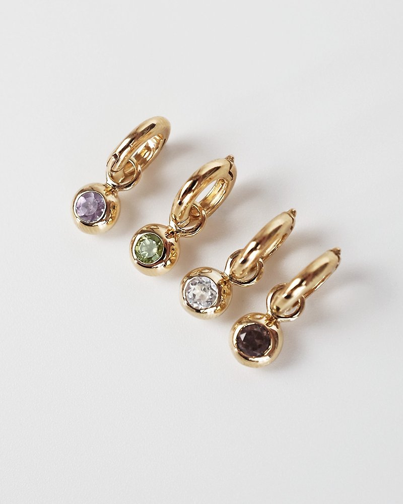 【雙 11 限定】 Heritage of Charms : Gems Charms - 項鍊 - 純銀 金色