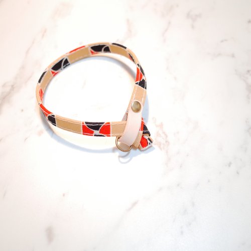 Michu Pet Collars #美珠手作 限定 貓 項圈 和服布料 橘之藝 附鈴鐺 可加購吊牌