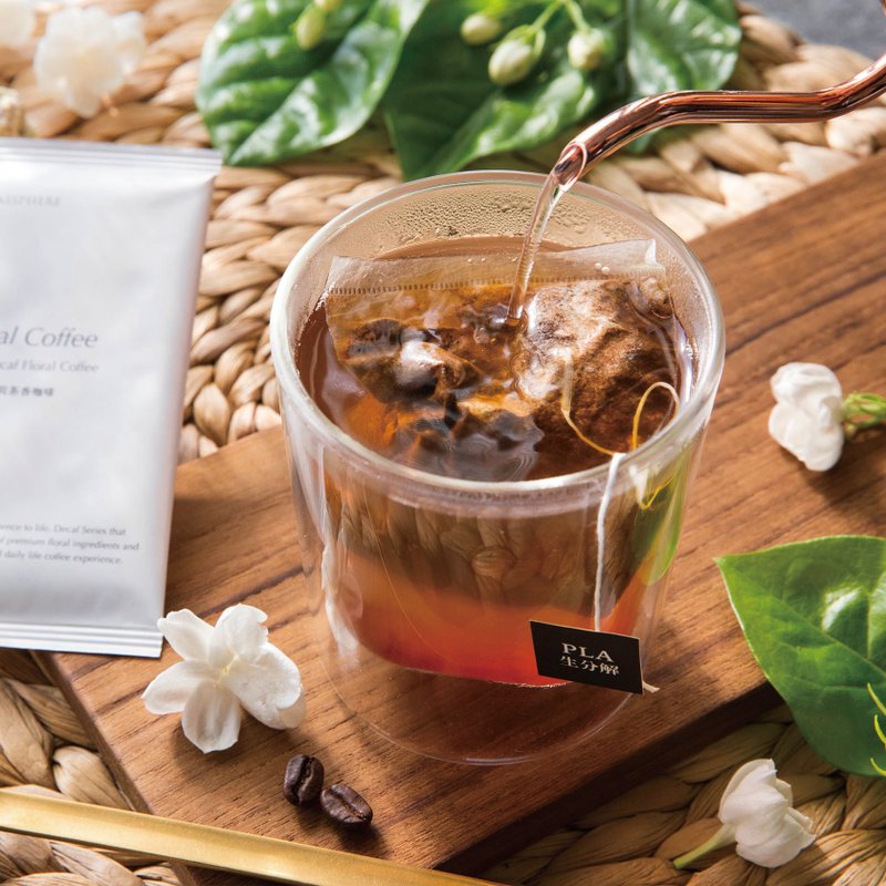 【低咖啡因咖啡】香片茶韻 | 茉莉茶香低咖啡因咖啡 - 咖啡/咖啡豆 - 新鮮食材 咖啡色