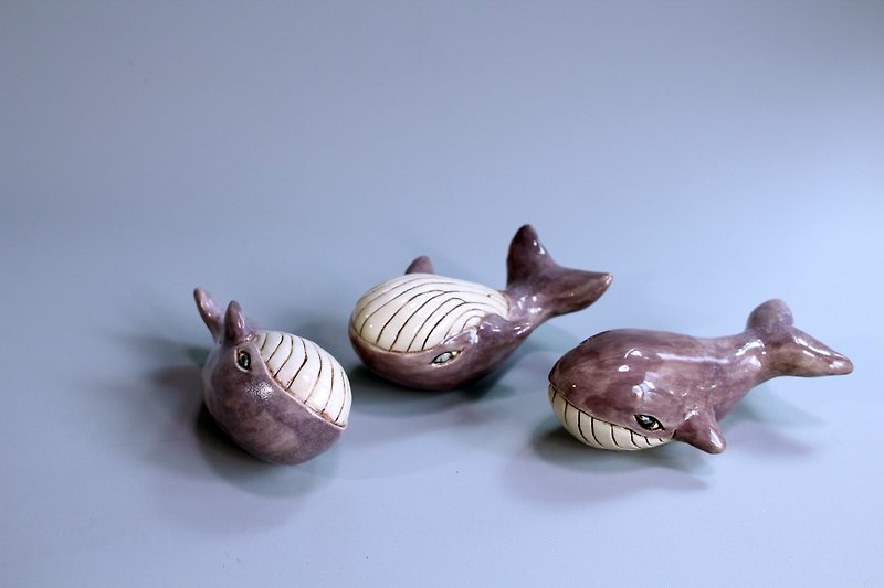 宋氏[サンセットでクジララックマウント型シロブルー] - 箸・箸置き - 陶器 パープル
