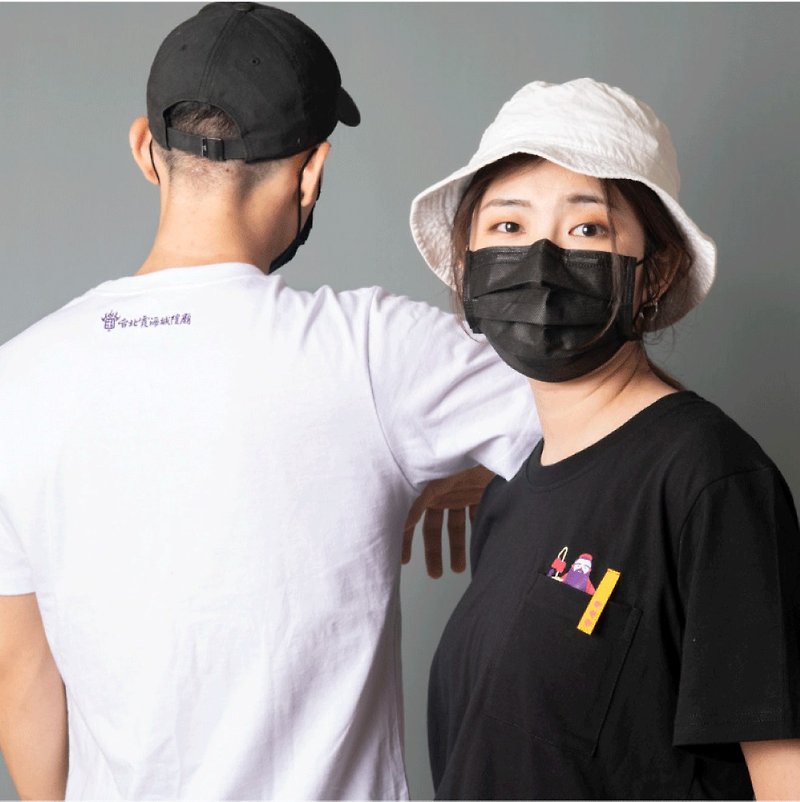 Ping An Clothes/Liu Fook Incense T-shirt-Heart-cutting Style/Simple Popularity - เสื้อฮู้ด - ผ้าฝ้าย/ผ้าลินิน 