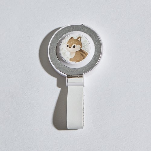 TOYSELECT wwiinngg葉葉花栗鼠15W二合一磁吸支架無線充電器(手機+Watch)