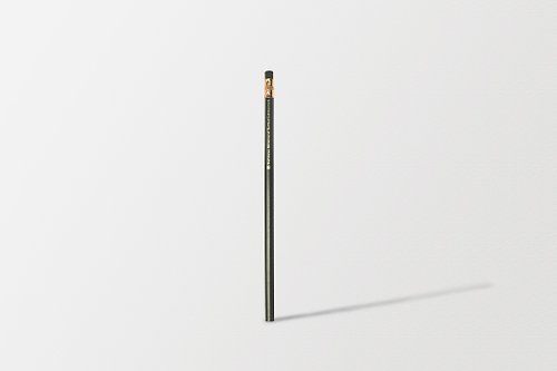 國立臺灣文學館 NMTL SHOP 復古款六角皮頭鉛筆 NMTL Logo Pencil