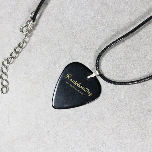 HeadphoneDog Rock ギターピック レザーコード調節可能な
