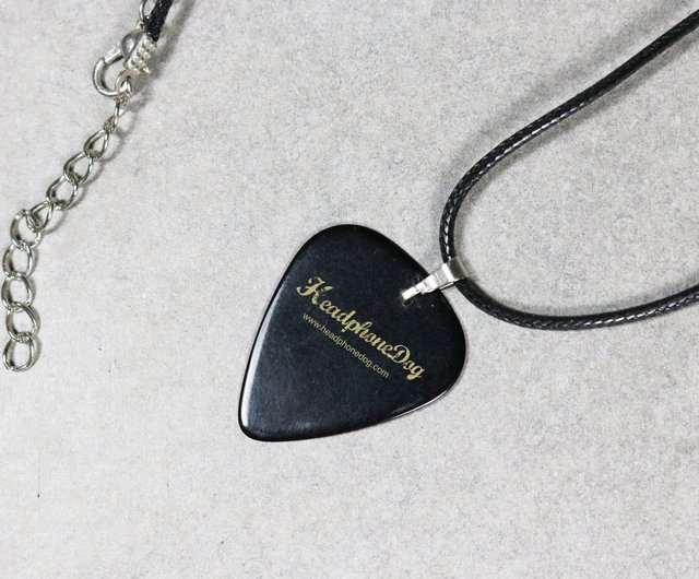 HeadphoneDog ロックギターピック ギターピックホルダー付き レザー