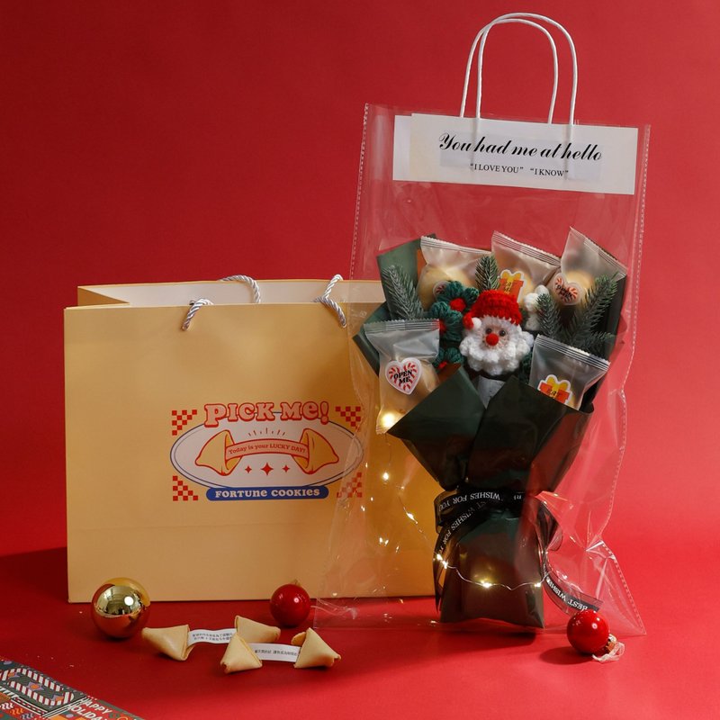 聖誕派對必備【PICK ME!幸運餅乾】聖誕幸運餅乾 - 零食/點心 - 其他材質 