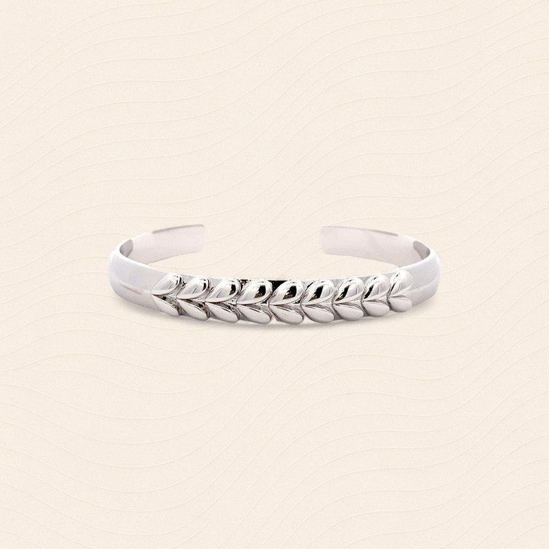 勝利への風 | スパイク・オブ・ライフブレスレット - ブレスレット - 銅・真鍮 シルバー