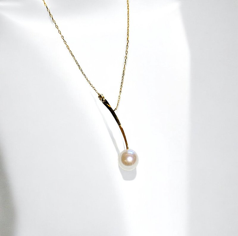 18K 日本Akoya珍珠墜鍊 Akoya Pearl Necklace - 項鍊 - 珍珠 