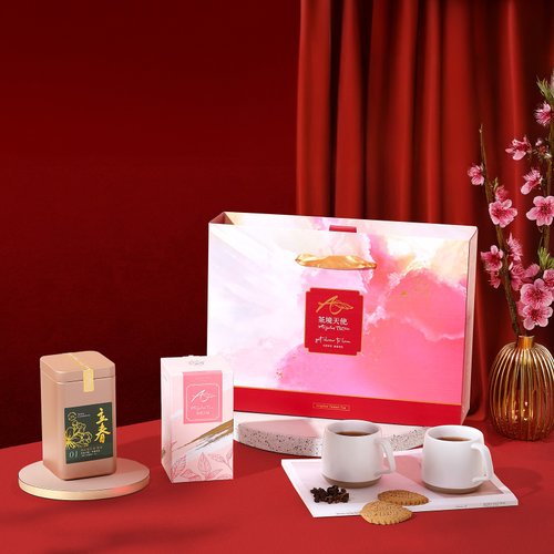 茶境天使Angelostea｜臺灣高山茶葉茶包｜堅持不薰香不加料｜伴手禮 豐盛慶典A 中秋節公益禮盒 企業採購首選 臺中十大伴手禮好禮標